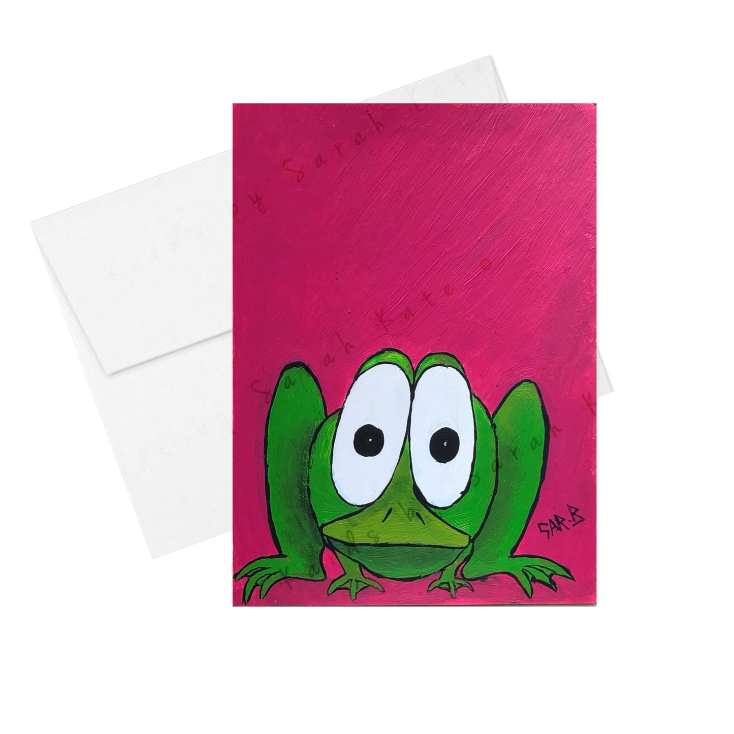 Frog - Greeting Card