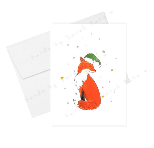 Whimsical Fox - Greeting Card