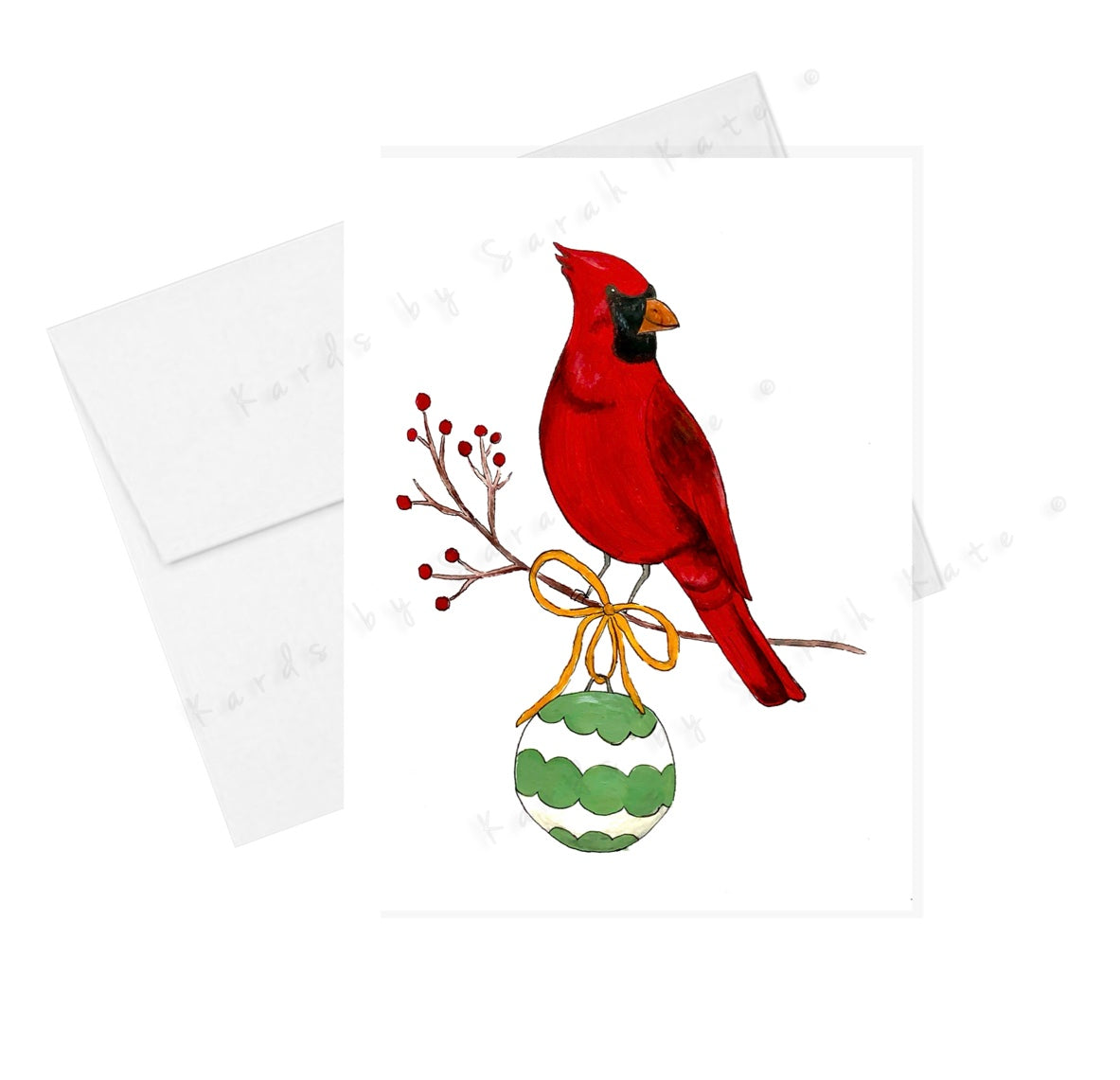 Cardinal - Greeting Card