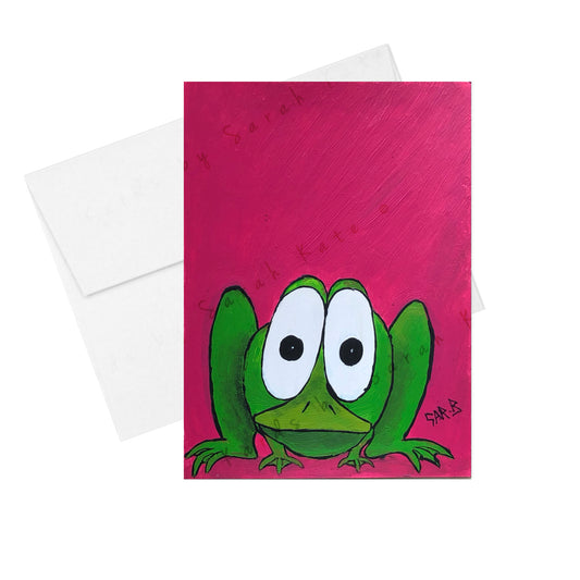 Frog - Greeting Card