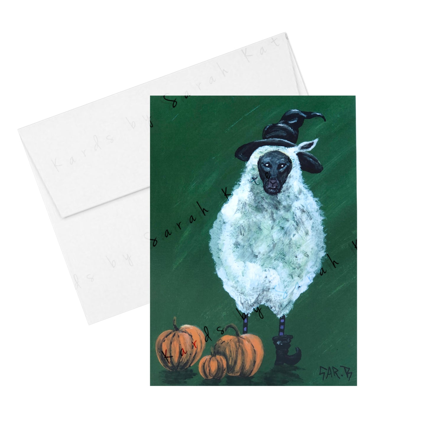 Halloween Sheep - Greeting Card