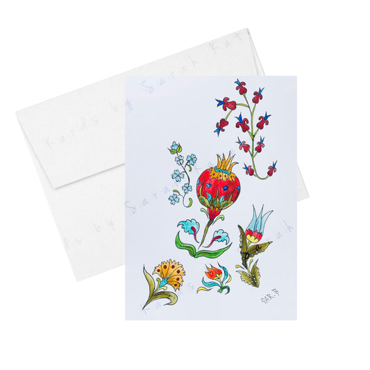 Floral Folk - Greeting Card