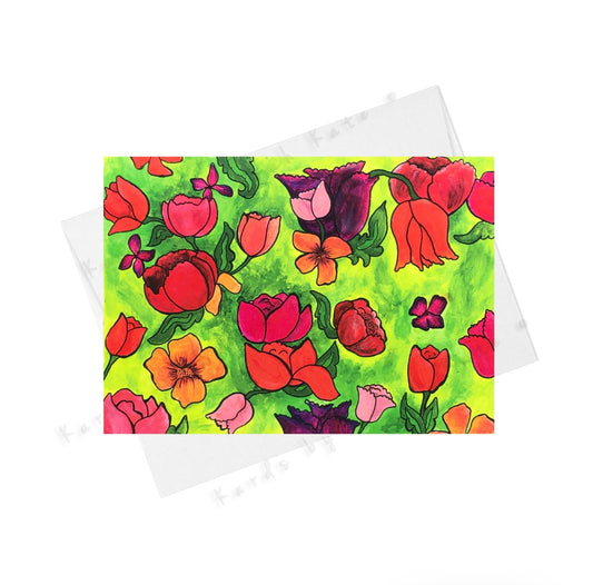 Floral - Greeting Card