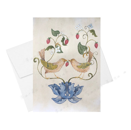 Vintage Collection Songbirds Card