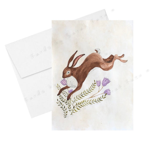 Vintage Collection Hare Card