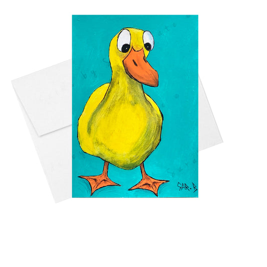 Duck - Greeting Card