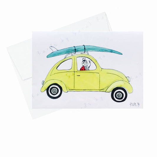 Beetle - Greeting Card